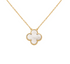 925 Sterling Silver Clover Necklace