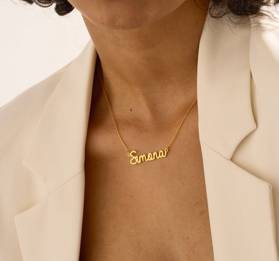 Personalised Arabic Name Necklace